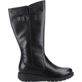 Hush Puppies model Luna Long Boots Female in Black