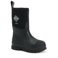 Muck Boots Unisex Chore Classic Mid Patterned Wellington in Black