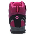 Hi-Tec Blackout Mid Polyester Soft Shell Girls's Dark Rose/Fuchsia Hiking Boots