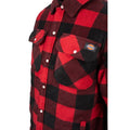 Dickies Portland Polyester Men's Red Casual Shirt