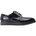 Base London Men's Joe Brogue Shoe in Black