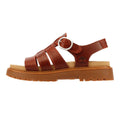 Timberland Clairemont Way Fisherman Leather Women's Dark Red Sandals