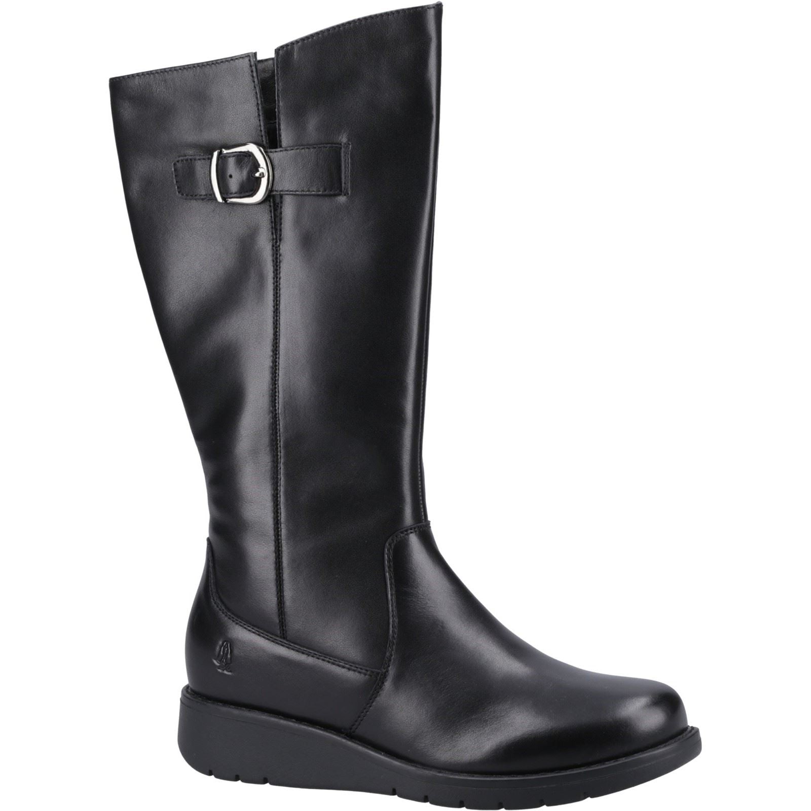 Hush Puppies model Luna Long Boots Female in Black