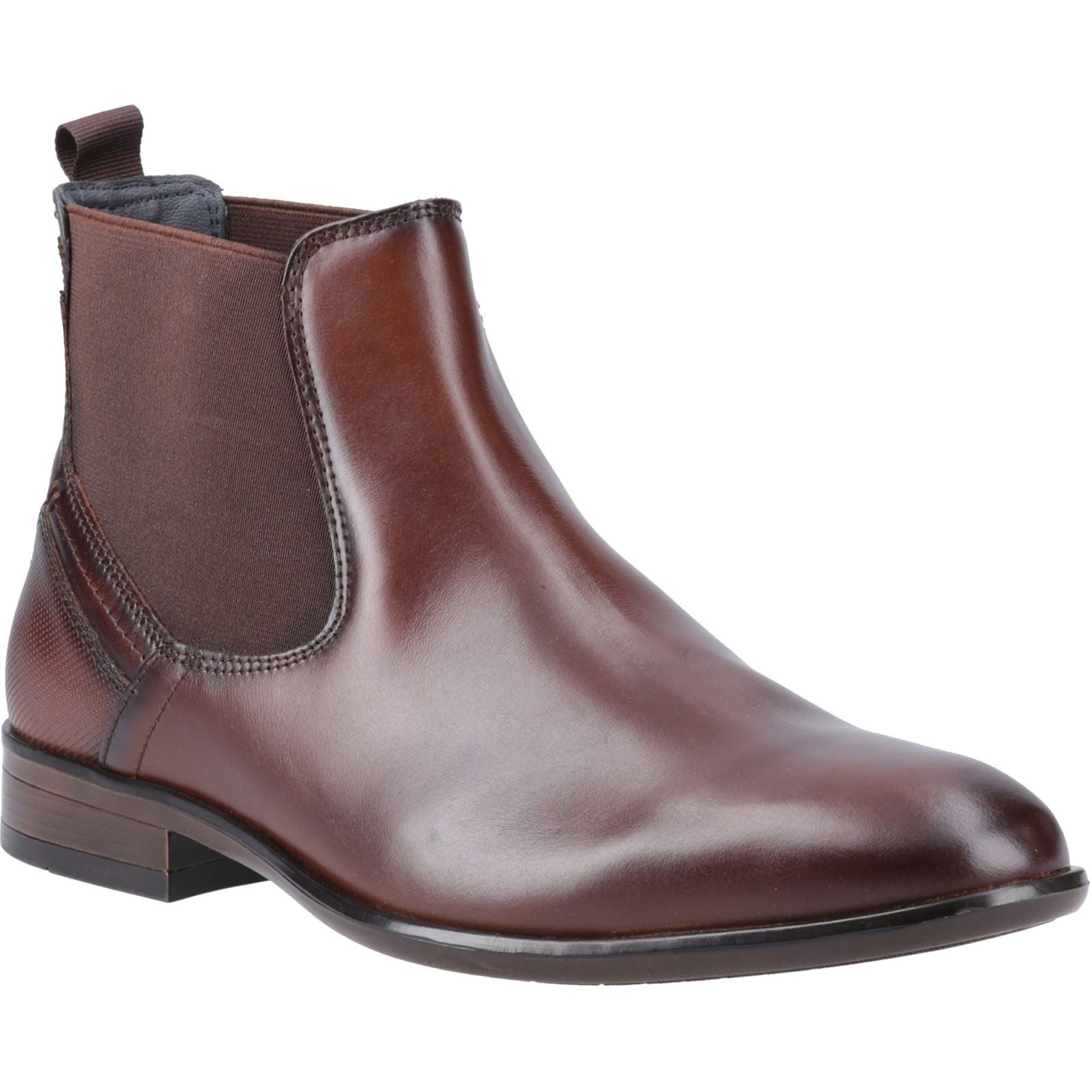 Pod model Frank Chelsea Boot Male in Cognac