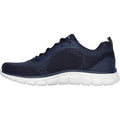 Skechers Men's Track Glendor Shoe in Navy/Lime