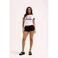 Juicy Couture I KISS TEE Cotton Women's White T-Shirt