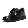 Kickers - 1-10688 WOMENS LOW PAT BLACK