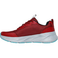 Skechers Men's Edgeride Rekze Shoe in Burgundy/Grey