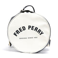 Fred Perry Classic Barrel Polyester Navy/Ecru Cross Bag