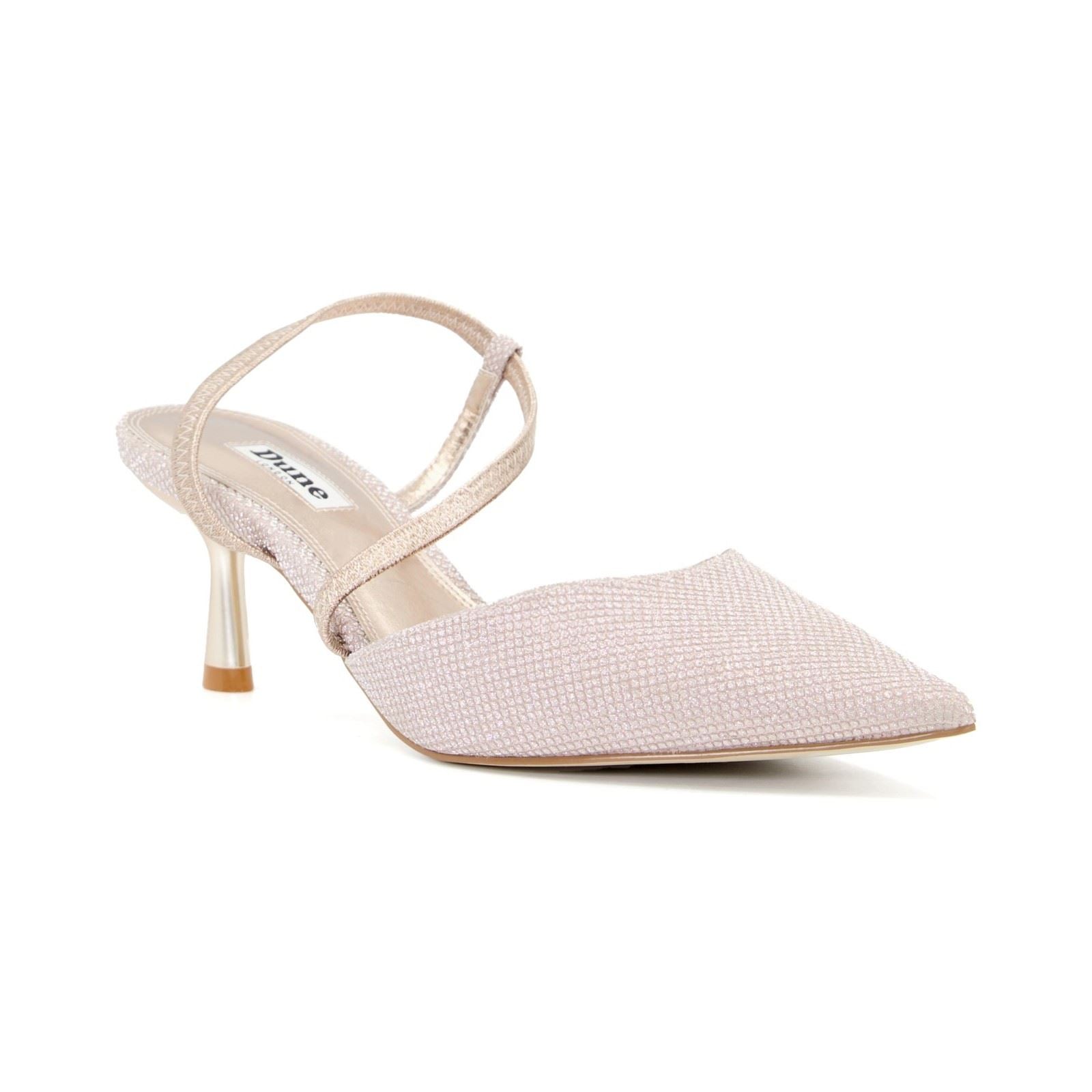 Dune model Citrus Court Shoes Female in Rose Gold