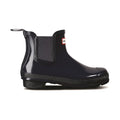 Hunter model Womens Original Chelsea Gloss Boot Female in Navy