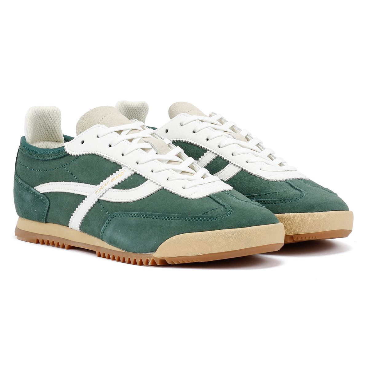 Pompeii Kite Suede Men's Jade Green Trainers
