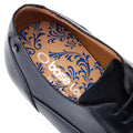 Base London Angelo Leather Men's Black Oxford Shoes