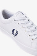 Fred Perry Baseline Leather Men's White/Navy Trainers
