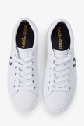 Fred Perry Baseline Leather Men's White/Navy Trainers