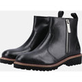 Hush Puppies model Grace Zip Boot Female in Black