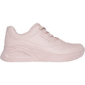 Skechers Uno Lite Lite Work Polyurethane Women's Blush Trainers