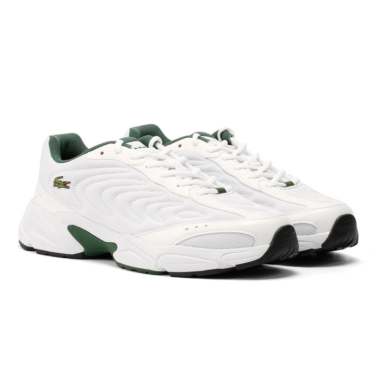 Lacoste - 49SMA0023-1R5 MENS STORM 96 2K LITE WHITE/GREEN