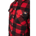 Dickies Portland Polyester Men's Red Casual Shirt