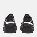 Timberland Clairemont Way Fisherman Leather Women's Black Sandals