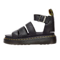 Dr. Martens Clarissa II Quad Womens Black Platform Sandals