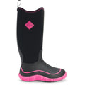 Muck Boots Women's Hale Pull On Wellington Boot in Black/Pink