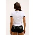 Juicy Couture I KISS TEE Cotton Women's White T-Shirt
