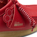 Clarks Originals Wallabee Leather Women's Red Shoes
