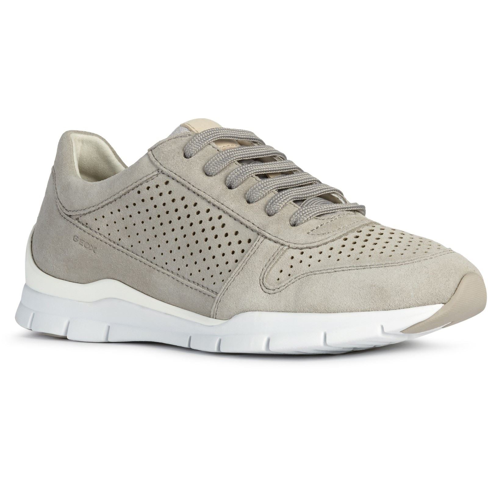 Geox model D Sukie B Sneakers Female in Light Grey