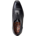 Base London Angelo Leather Men's Black Oxford Shoes