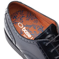Base London Men's Joe Brogue Shoe in Black