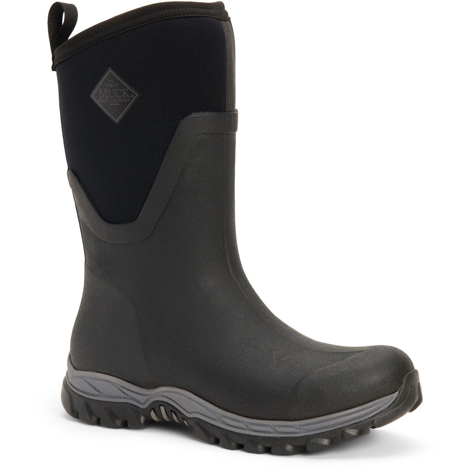 Muck Boots Women's Arctic Sport Mid Wellington Boots in Black