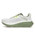 Saucony - S20933-136 MENS HURRICANE 24 WHITE/OLIVINE