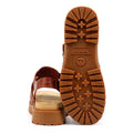 Timberland Clairemont Way Fisherman Leather Women's Dark Red Sandals