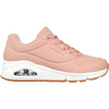 Skechers model Uno Stand On Air Sports Shoes Female in Blush