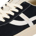 Pompeii Dart Suede Men's Black/Ecru Trainers