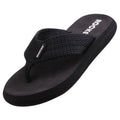 Rocket Dog Women's Sunset Webbing Flip Flop in Black
