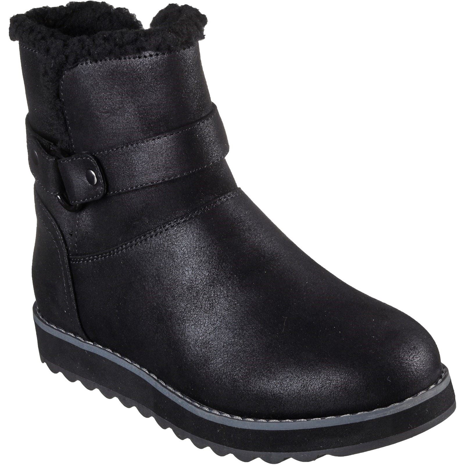 Skechers model Keepsakes 2.0 Ankle Boots Female in Black