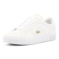 Lacoste Powercourt 2.0 Leather Women's White Trainers