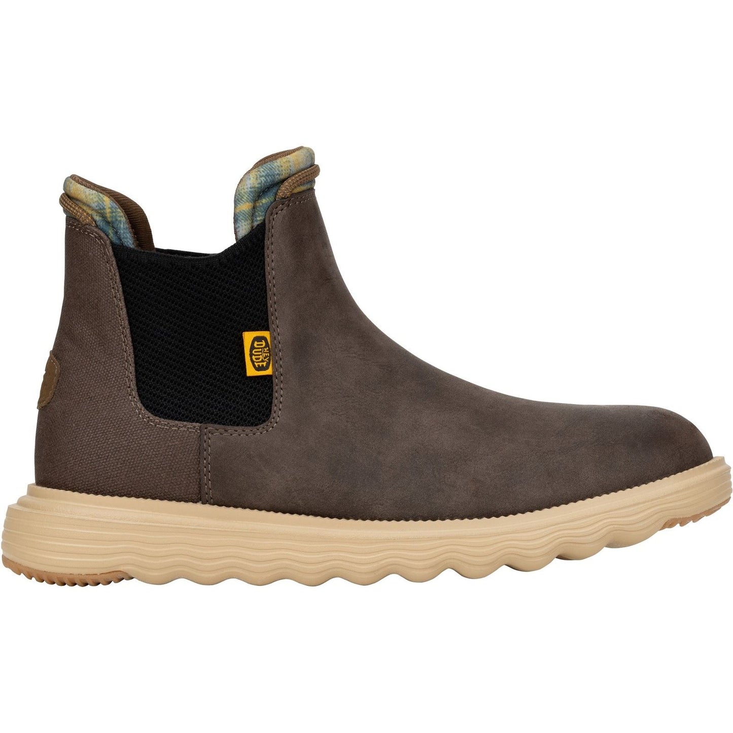 HEYDUDE Men's Branson Classic Boots in Desert Brown