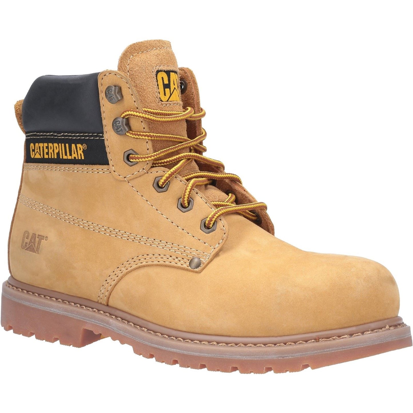 Caterpillar Men's Powerplant GYW Safety Boot in Honey