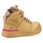 Hard Yakka Women's 3056 PR Side Zip Safety Boot in Wheat