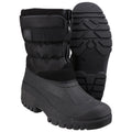 Cotswold Women's Chase Touch Fastening and Zip up Winter Boot in Black