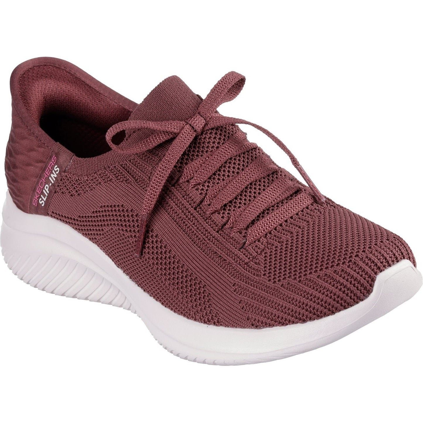 Skechers Women's Ultra Flex 3.0 Brilliant Path Shoes in Burgundy