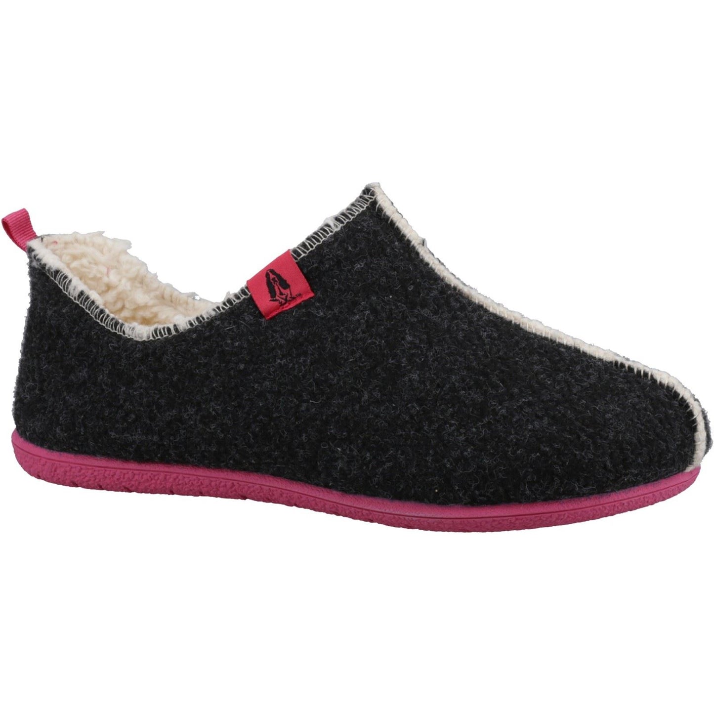 Hush Puppies Good Recycled RPET Polyester Women's Charcoal Slippers
