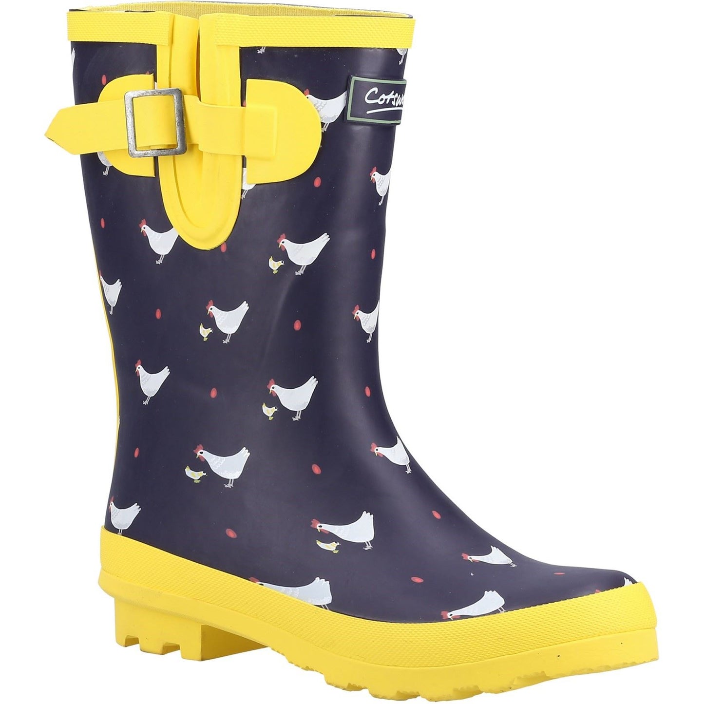 Cotswold Women's Farmyard Mid Wellington in Chick