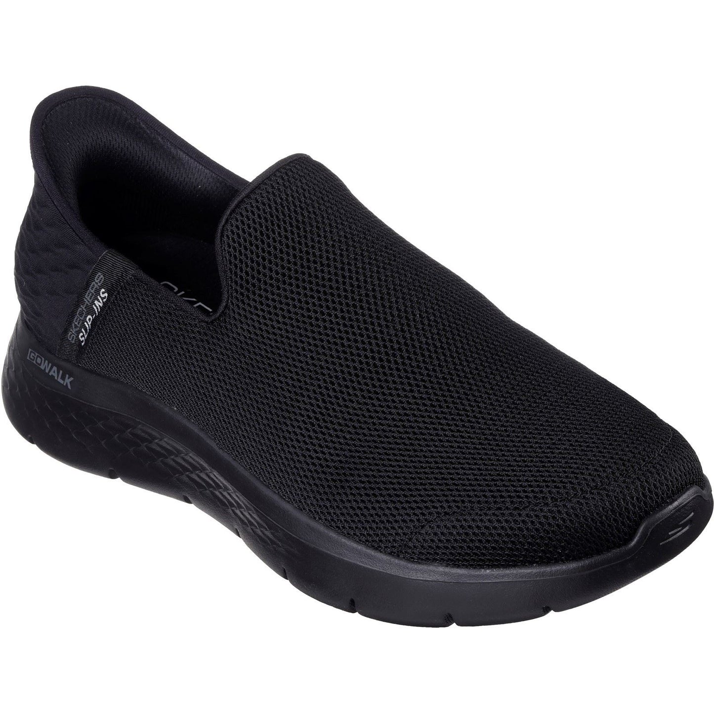 Skechers Men's Go Walk Flex No Hands Shoes in Black