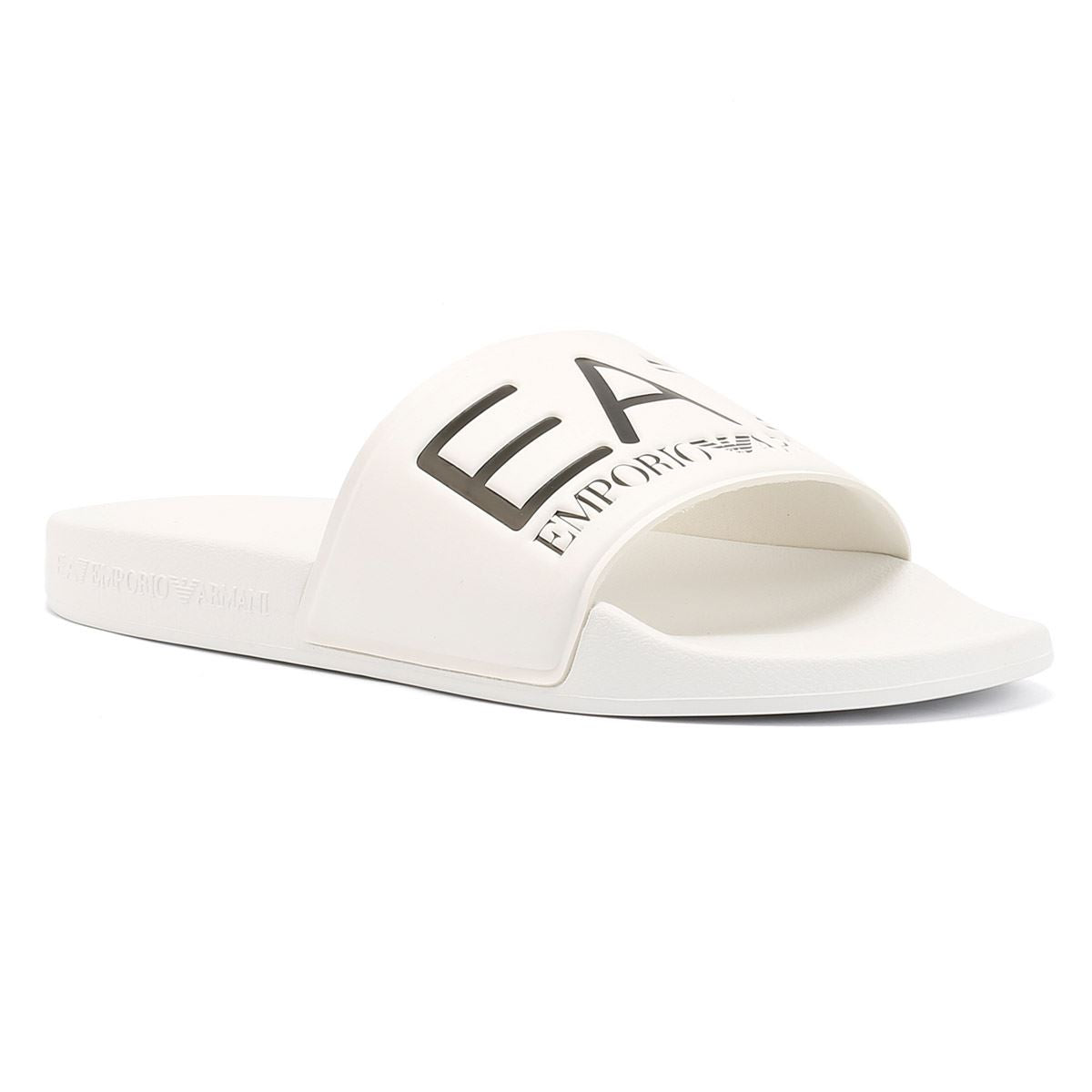 EA7 Emporio Armani - AF15118-7X000108-U0001 MENS WATER SPORTS SLIDE WHT/BLACK