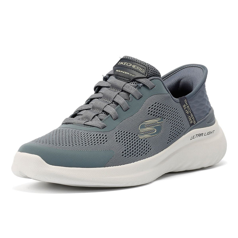 Skechers - 232459-SLT MENS BOUNDER 2.0 EMERGED SLATE