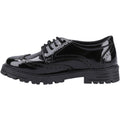 Hush Puppies Maxine Patent Junior Leather Girls's Black Brogues